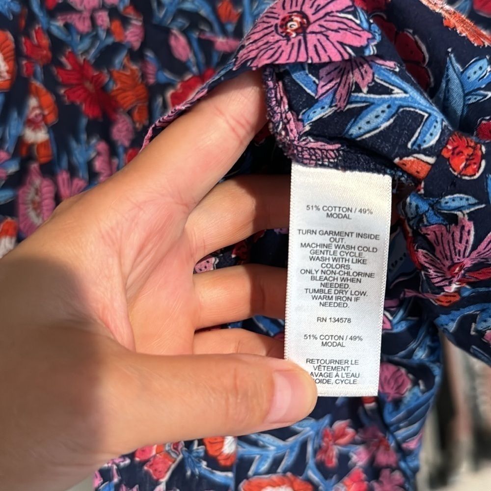 Vineyard Vines Tisbury square neck top size M - Picture 5 of 7
